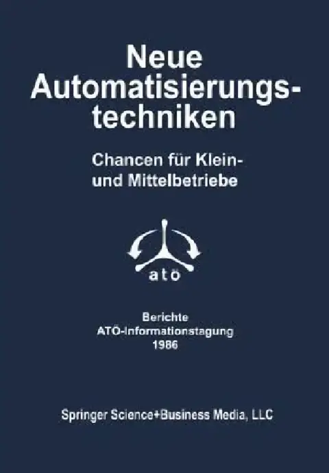Cover of Neue Automatisierungstechniken