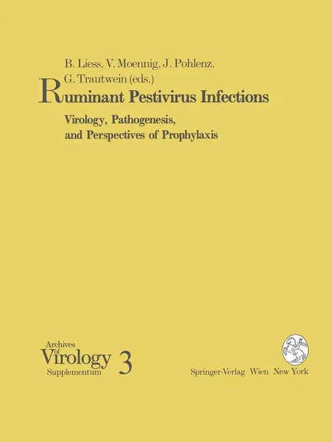 Cover of Ruminant Pestivirus Infections