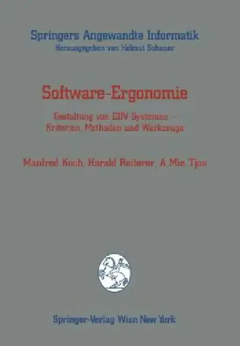 Cover of Software-Ergonomie