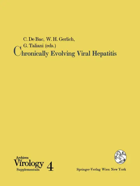 Cover of Chronically Evolving Viral Hepatitis