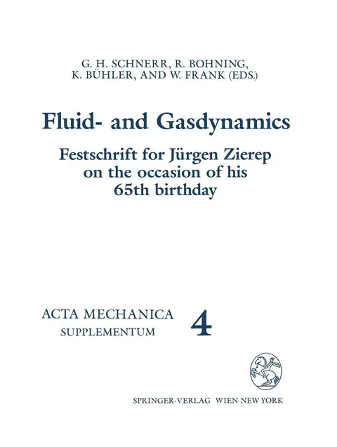 Cover of Fluid- And Gasdynamics