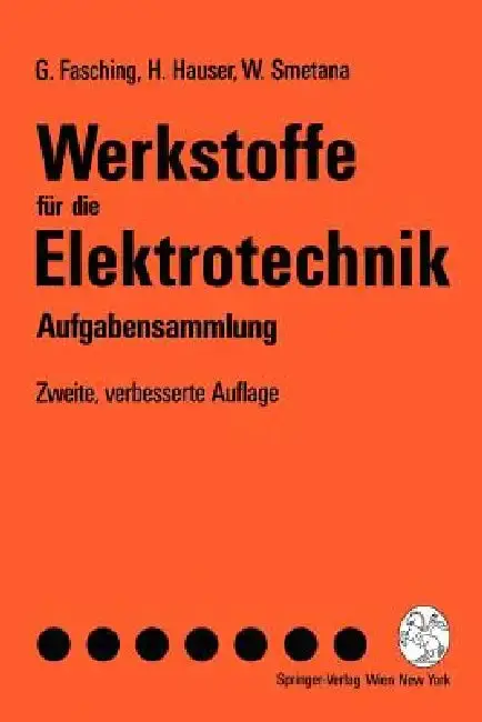 Cover of Werkstoffe Für Die Elektrotechnik