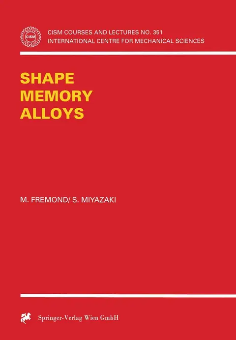 Cover of Shape Memory Alloys