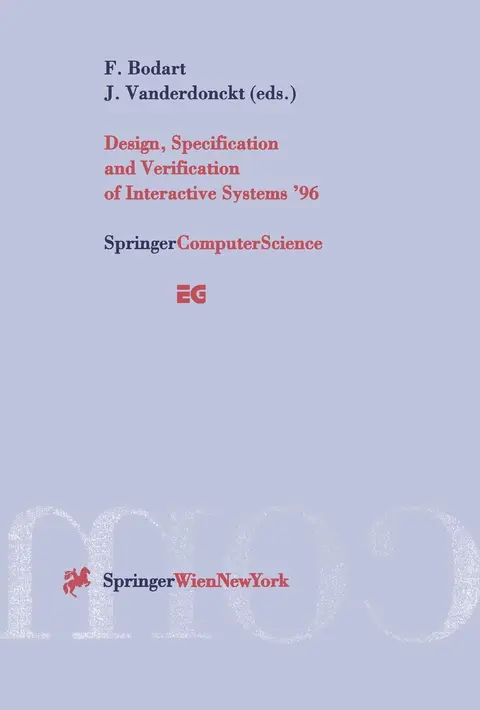 Cover of Design, Specification and Verification of Interactive Systems '96