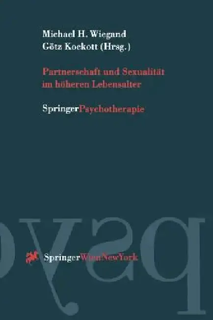Cover of Partnerschaft Und Sexualität Im Höheren Lebensalter