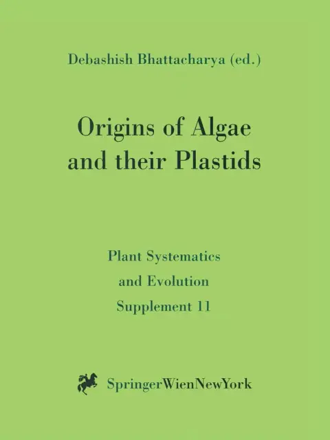 Cover of Origins of Algae and Their Plastids