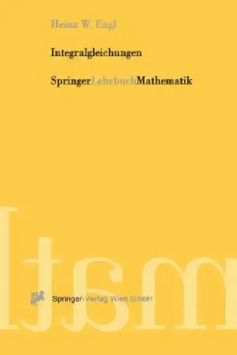 Cover of Integralgleichungen