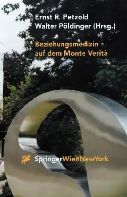 Cover of Beziehungsmedizin Auf Dem Monte Verità
