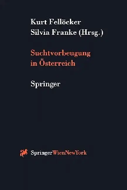 Cover of Suchtvorbeugung in Österreich
