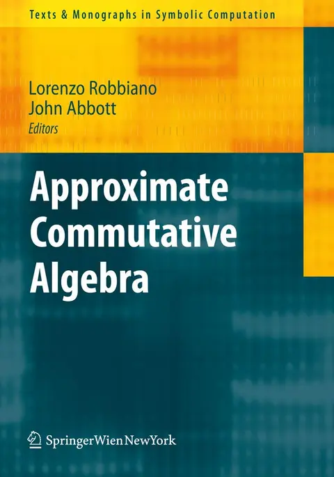 Cover of Approximate Commutative Algebra