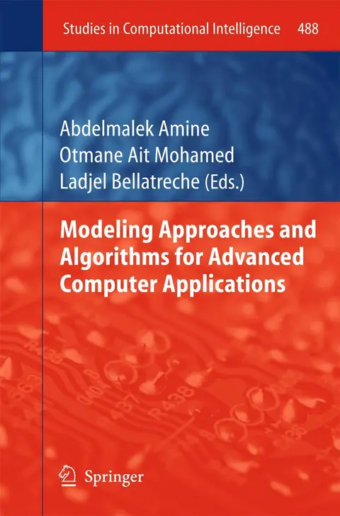 Cover of Modeling Approaches and Algorithms for Advanced Computer Applications
