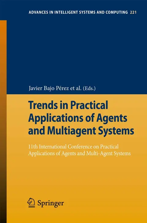 Cover of Trends in Practical Applications of Agents and Multiagent Systems