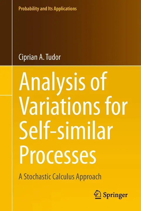 Cover of Analysis of Variations for Self-similar Processes