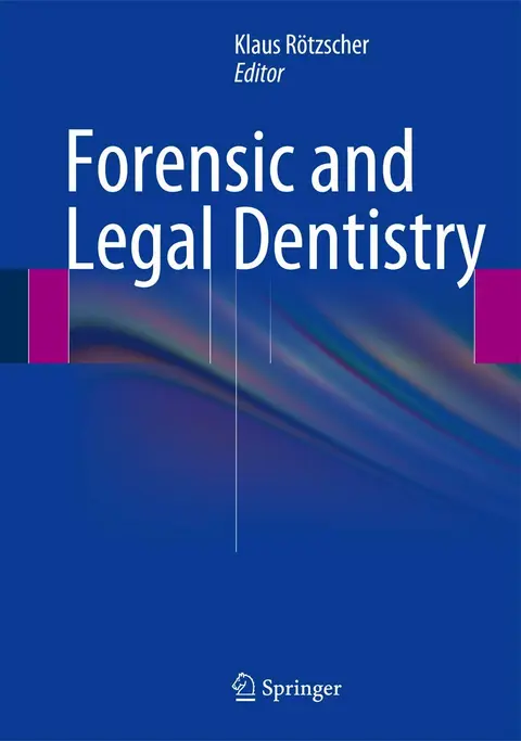 Cover of Forensic and Legal Dentistry