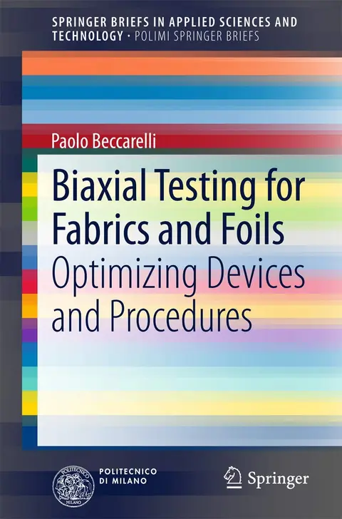 Cover of Biaxial Testing for Fabrics and Foils