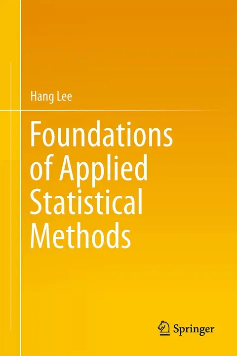 Cover of Foundations of Applied Statistical Methods