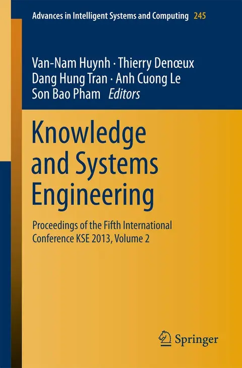 Cover of Knowledge and Systems Engineering