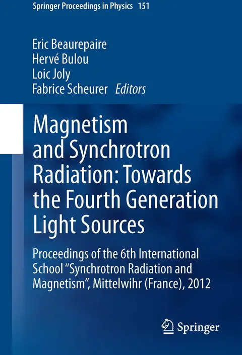 Cover of Magnetism and Synchrotron Radiation