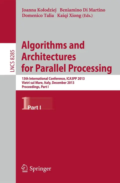Cover of Algorithms and Architectures for Parallel Processing