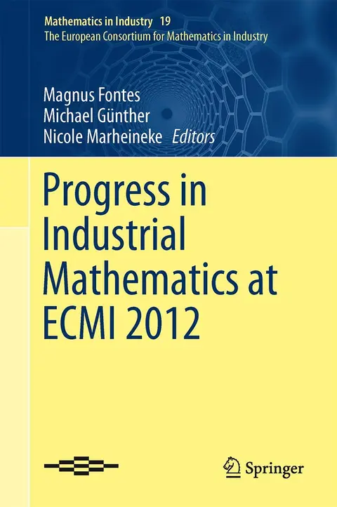 Cover of Progress in Industrial Mathematics at ECMI 2012