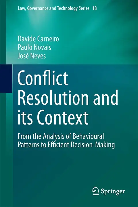 Cover of Conflict Resolution and its Context