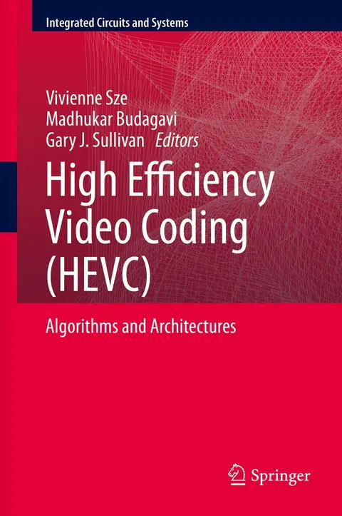 Cover of High Efficiency Video Coding