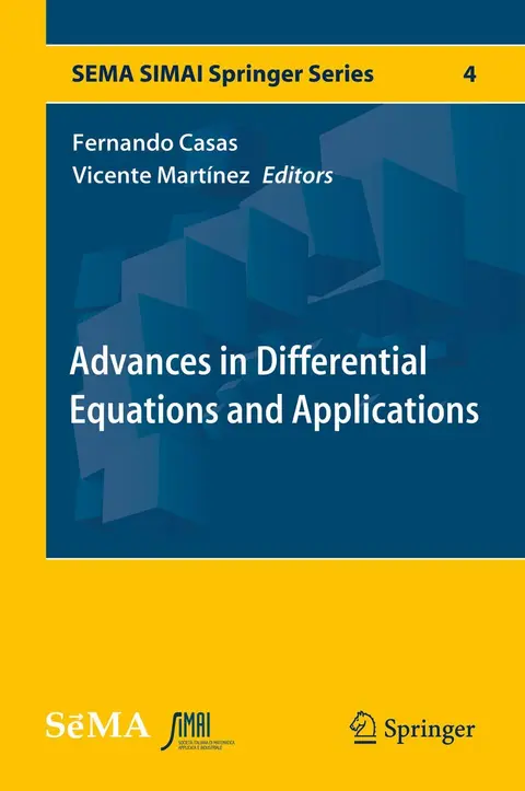 Cover of Advances in Differential Equations and Applications