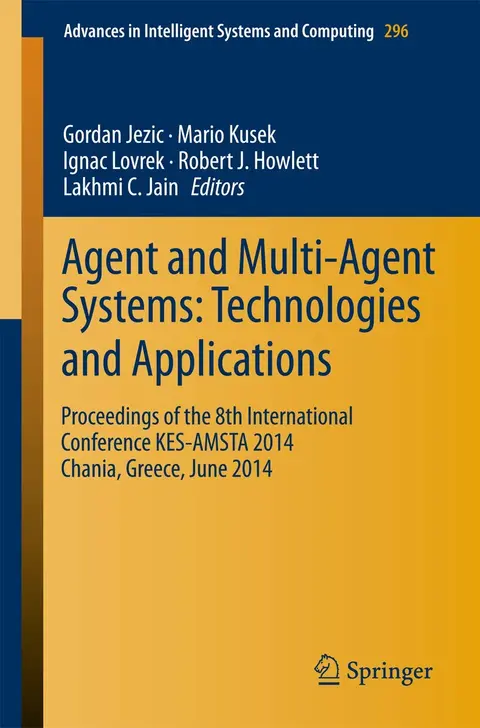 Cover of Agent and Multi-Agent Systems