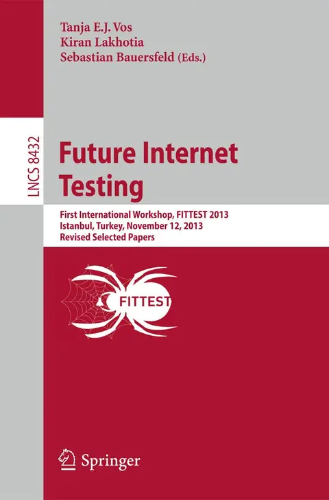Cover of Future Internet Testing