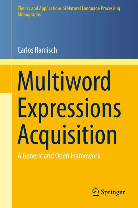 Cover of Multiword Expressions Acquisition