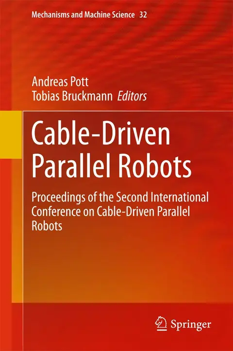 Cover of Cable-Driven Parallel Robots