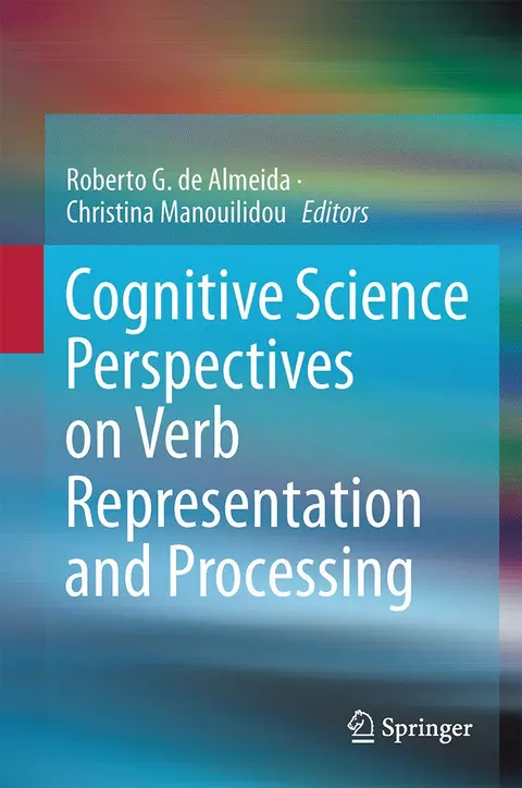 Cover of Cognitive Science Perspectives on Verb Representation and Processing