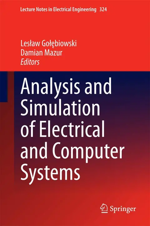 Cover of Analysis and Simulation of Electrical and Computer Systems