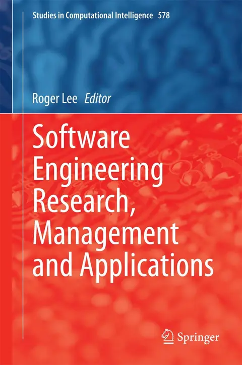 Cover of Software Engineering Research, Management and Applications