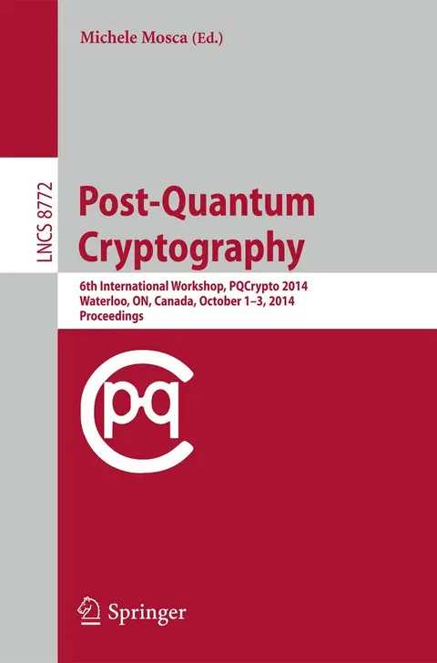 Cover of Post-quantum Cryptography