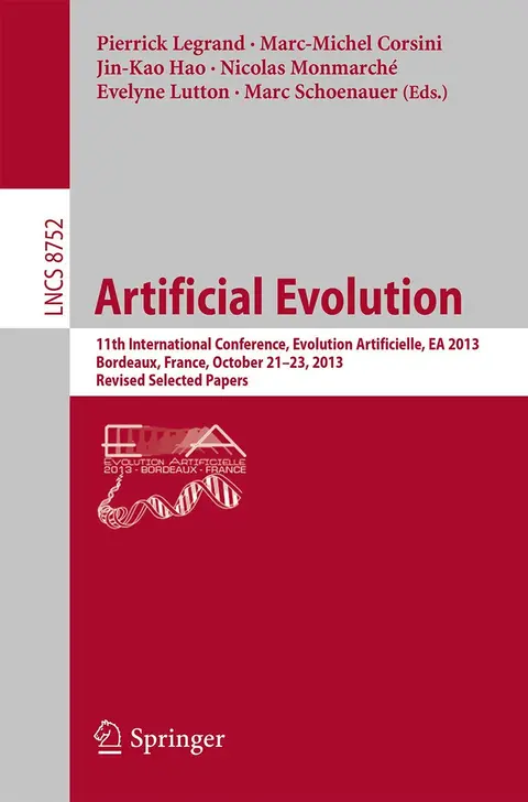 Cover of Artificial Evolution