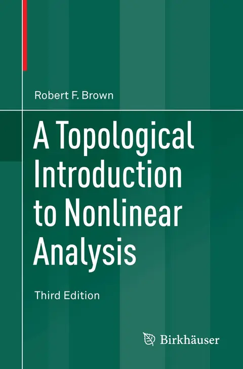 Cover of A Topological Introduction to Nonlinear Analysis