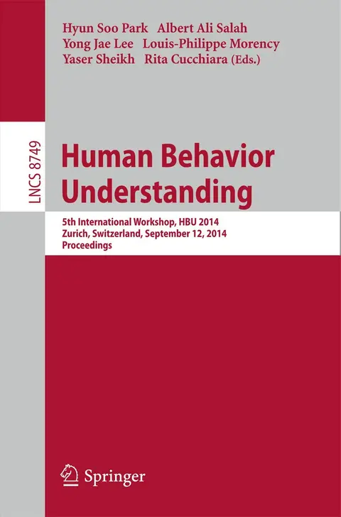 Cover of Human Behavior Understanding