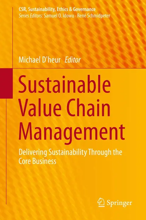 Cover of Sustainable Value Chain Management