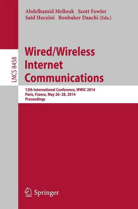 Cover of Wired/Wireless Internet Communications