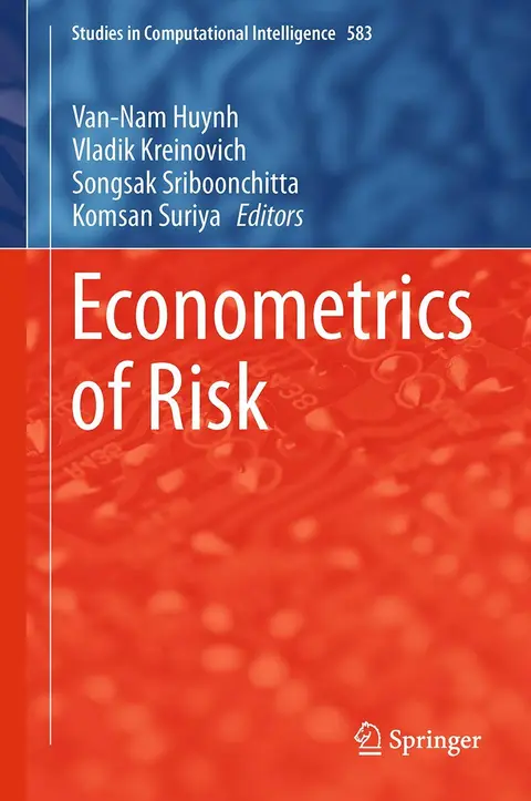 Cover of Econometrics of Risk