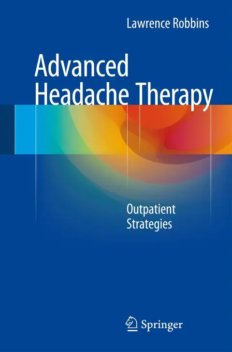 Cover of Advanced Headache Therapy