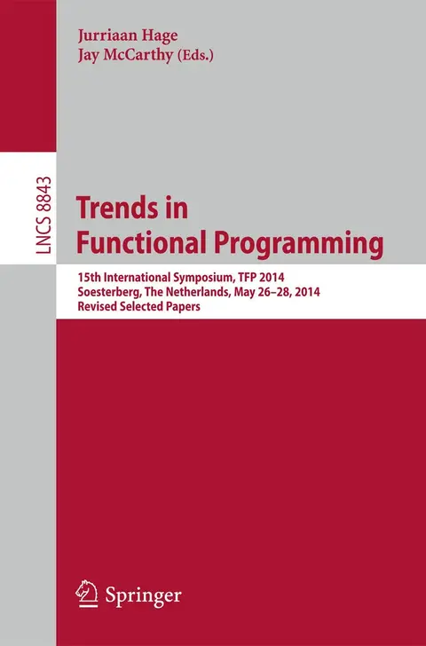 Cover of Trends in Functional Programming