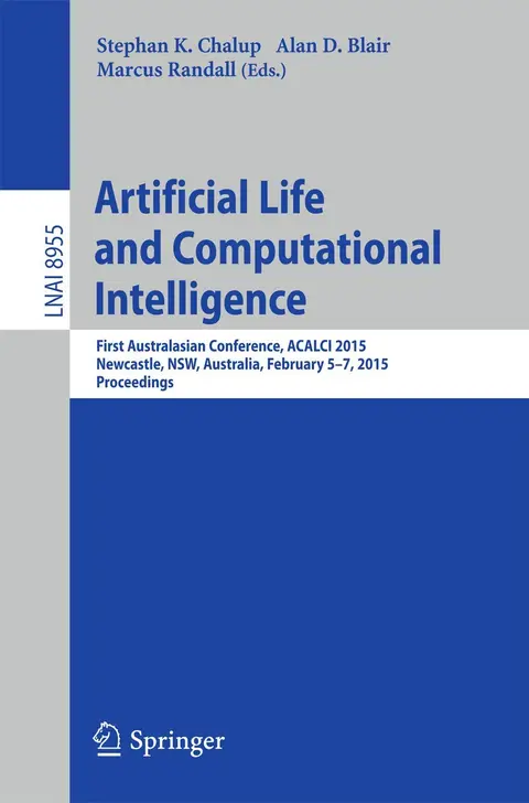 Cover of Artificial Life and Computational Intelligence