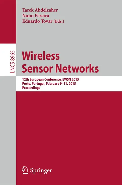 Cover of Wireless Sensor Networks