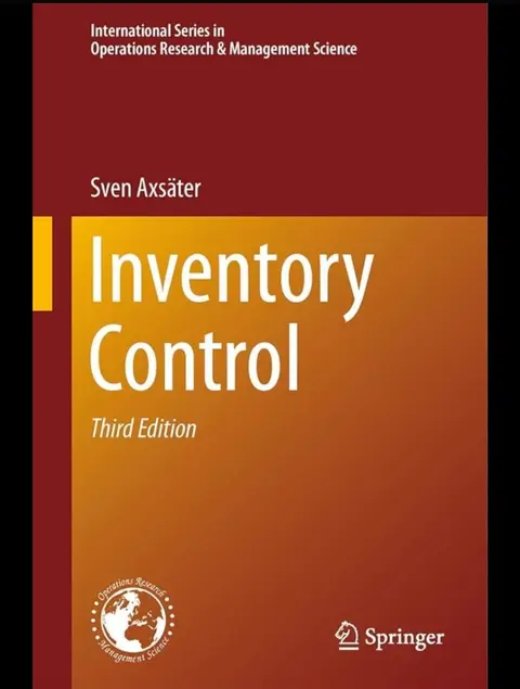 Cover of Inventory Control