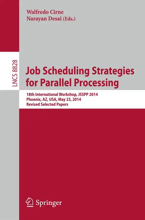 Cover of Job Scheduling Strategies for Parallel Processing
