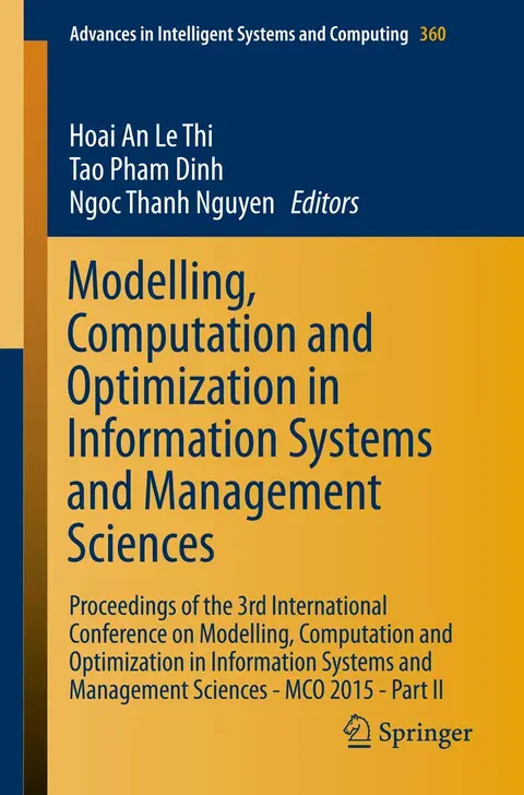 Cover of Modelling, Computation and Optimization in Information Systems and Management Sciences