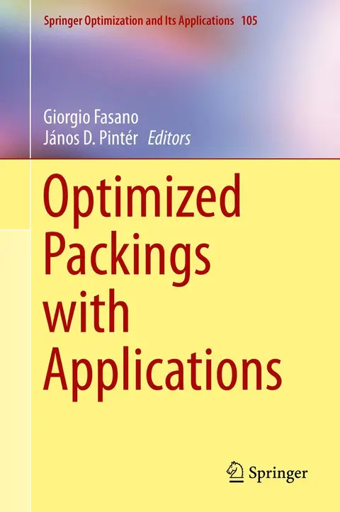 Cover of Optimized Packings with Applications