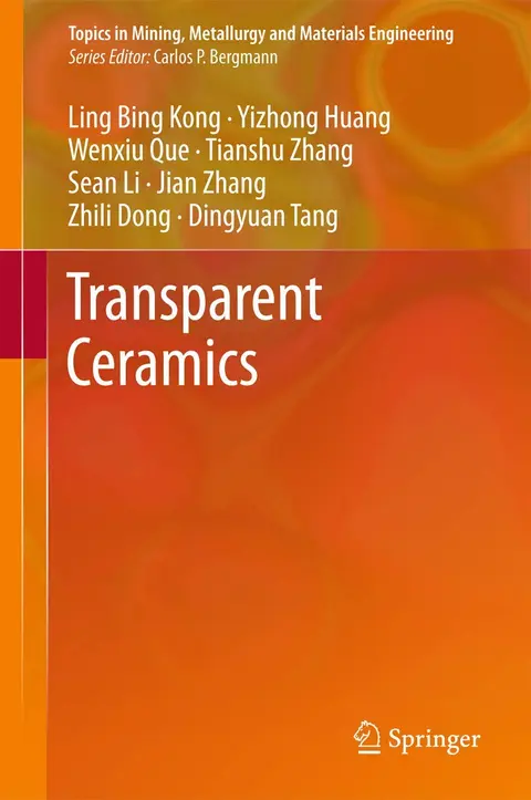 Cover of Transparent Ceramics (hb 2015)